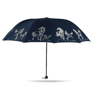 红叶超大雨伞男士加大加固晴雨两用女大号防风学生广告伞