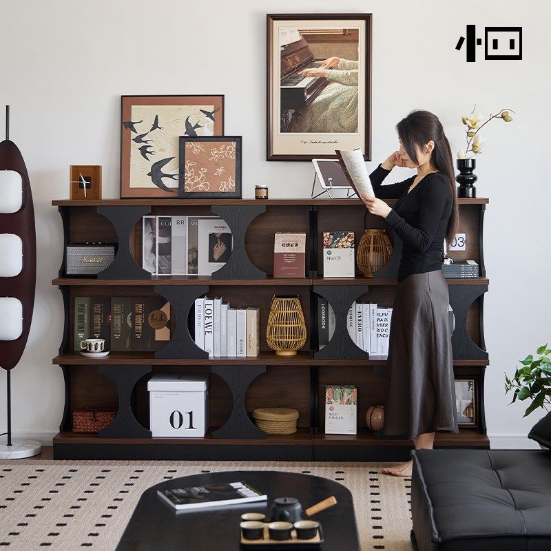 复古展示柜餐边柜玄关柜客厅色书柜柜书架置物装饰柜,住宅家具,家用陈列柜,淘宝优惠券,粉丝福利购,淘宝优惠卷
