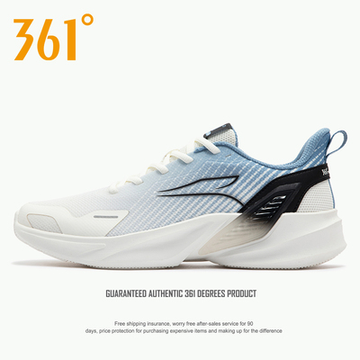 361度男鞋男式跑步鞋秋冬季新款2025男士网面透气运动休闲鞋子潮