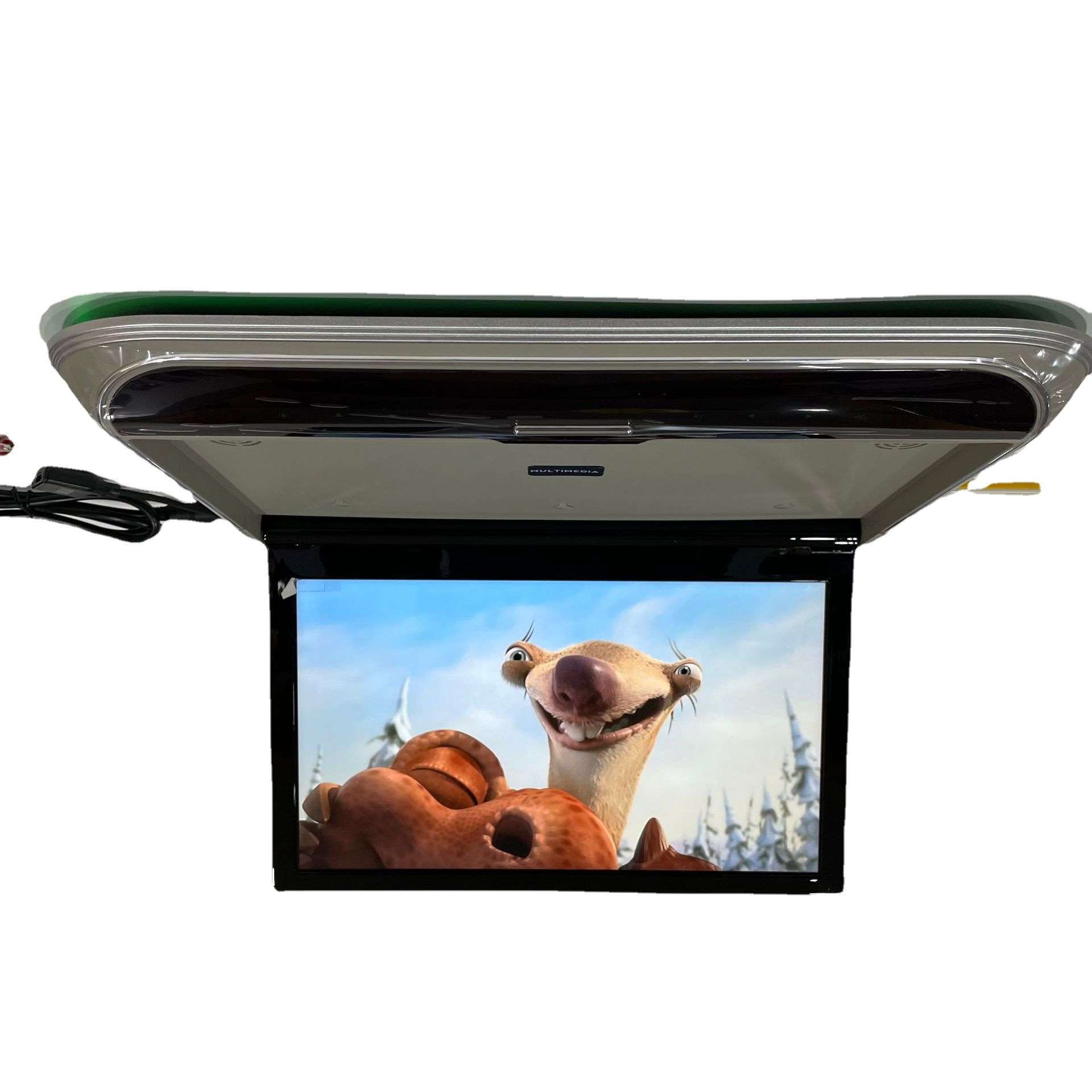 15.6寸车用吸顶显示器带HDMIUSB全视角IPS高清安卓电视屏幕车内