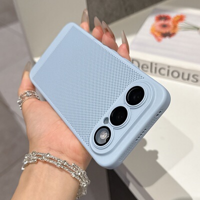适用荣耀500手机壳新品荣耀500Pro超薄网孔Honor600散热全包MEY-AN00防摔镜头膜华为600Pro磨砂男女高级感硬