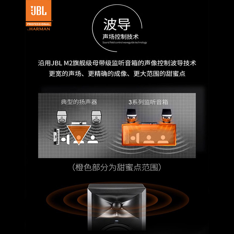 JBL Studio Monitors 305P 306P 308P MKII Active Pair - Taobao product photo 3