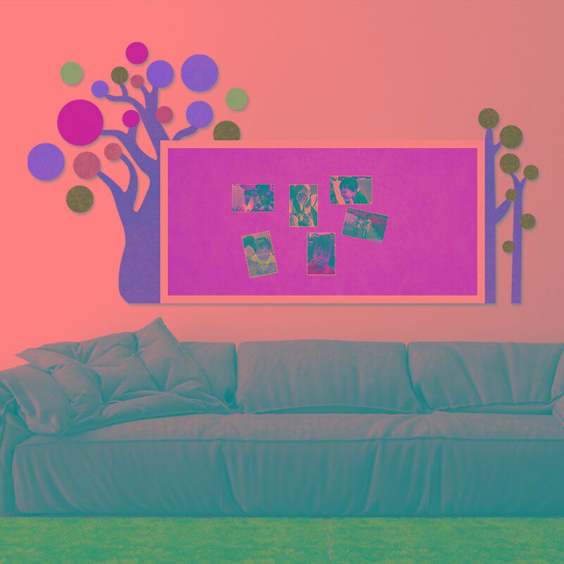 幼儿园学校小许愿树设计环创毛毡板文化题墙软木区角装饰宣传栏,文具电教/文化用品/商务用品,软木板/照片板/毛毡板,淘宝优惠券,粉丝福利购,淘宝优惠卷