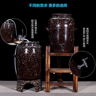 宜兴热销 送麦饭石 宜兴大号紫砂水缸茶水缸酒缸储水罐