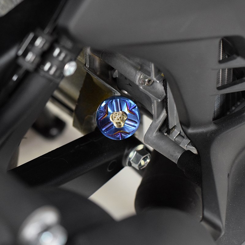 适用三阳TL500/508 MAXSYM麦森400i/600i改装防盗防撬机油螺丝盖