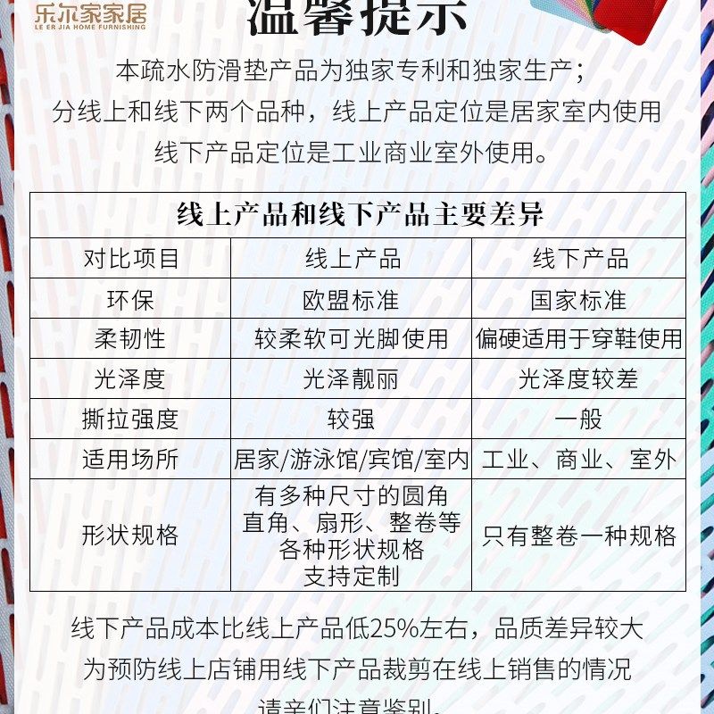 泳池专用悬浮镂空排水疏水防滑地垫酒店淋浴商用卫生间游泳馆裁剪