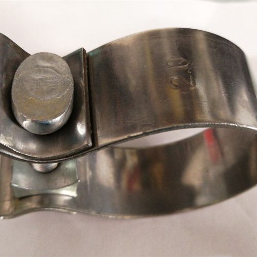 9汽车改装排气管卡箍加厚加强固定夹箍尾喉挖掘机卡箍