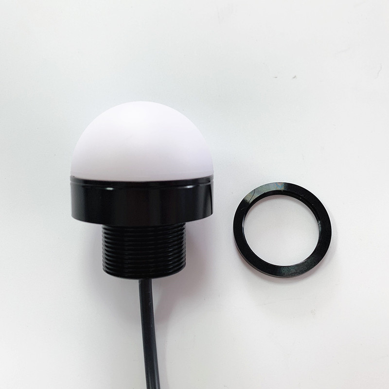 LED防水三色报警警示机床设备灯单层迷你指示灯金属信号灯5i-MB