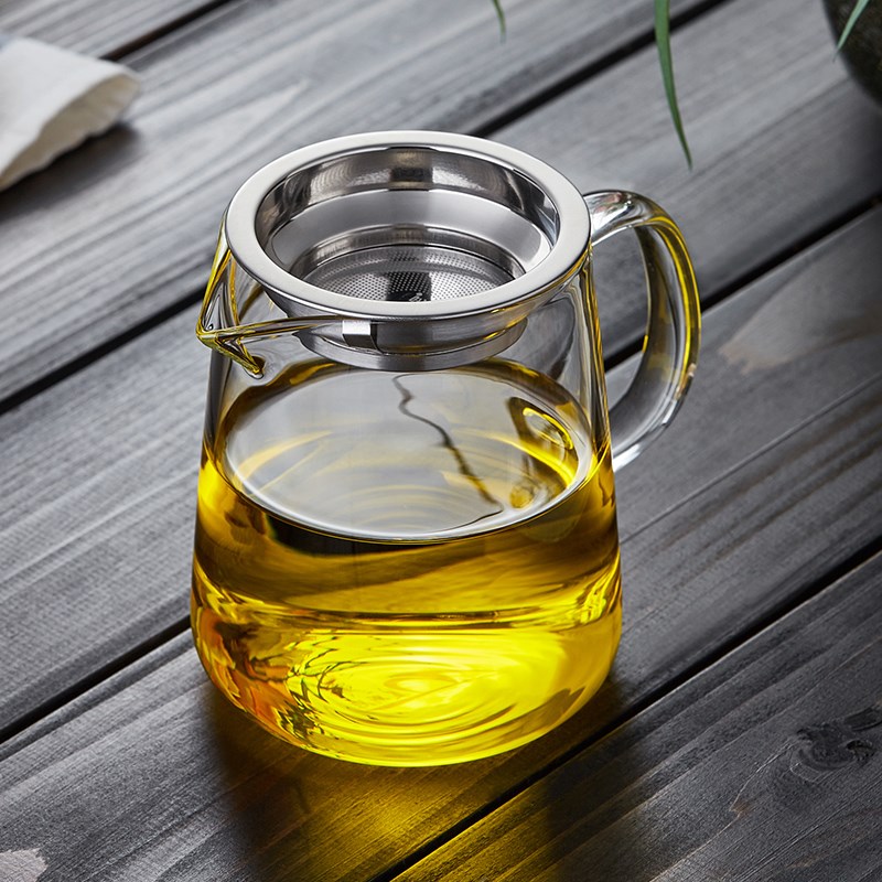 玻璃公道杯加厚高档202r5新款高硼硅泡茶海单个过滤分茶器功夫茶
