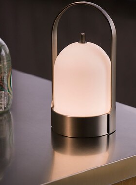 uin提梁手灯床头灯卧室in少女心台灯小夜灯充电氛围装饰灯