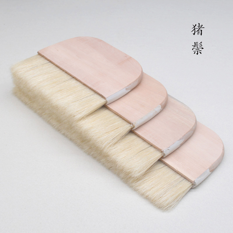 莫奈裱画工具 羊毛板刷 裱画刷裱画板刷羊毛排刷大号刷子加厚排笔