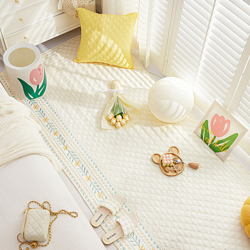 in风牀边毯地垫卧室牀前沙发茶几毯新款现代房间垫,居家布艺,床边毯,淘宝优惠券,粉丝福利购,淘宝优惠卷