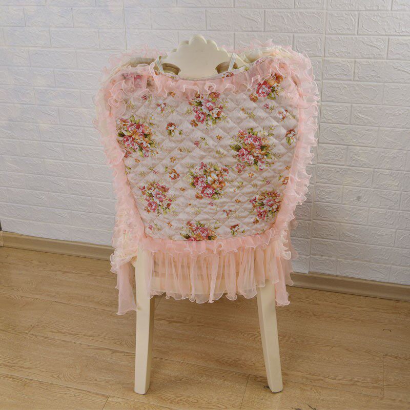 欧式餐桌椅垫罩布艺装奢华季蕾丝田园复古坐垫