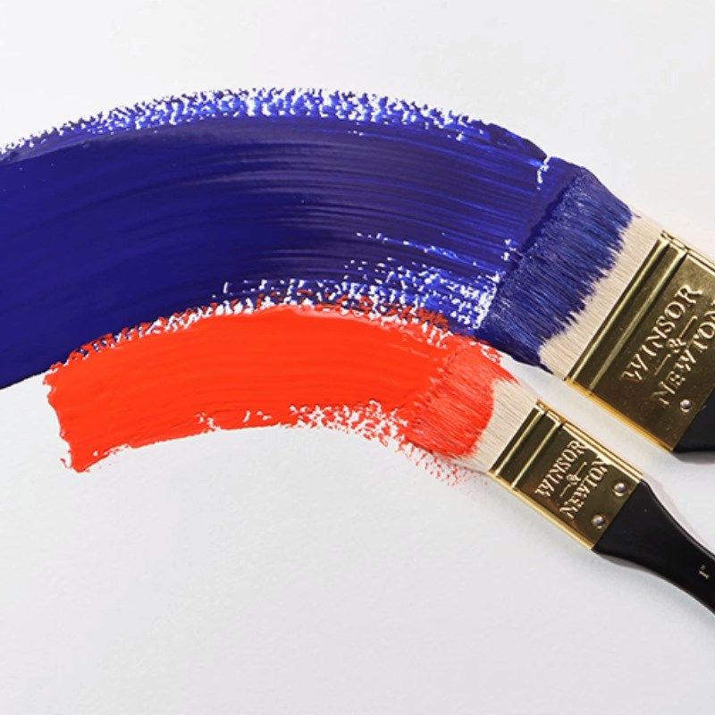温莎牛顿油画猪鬃刷羊毛水粉水彩画笔刷丙烯板刷墙绘刷底纹笔