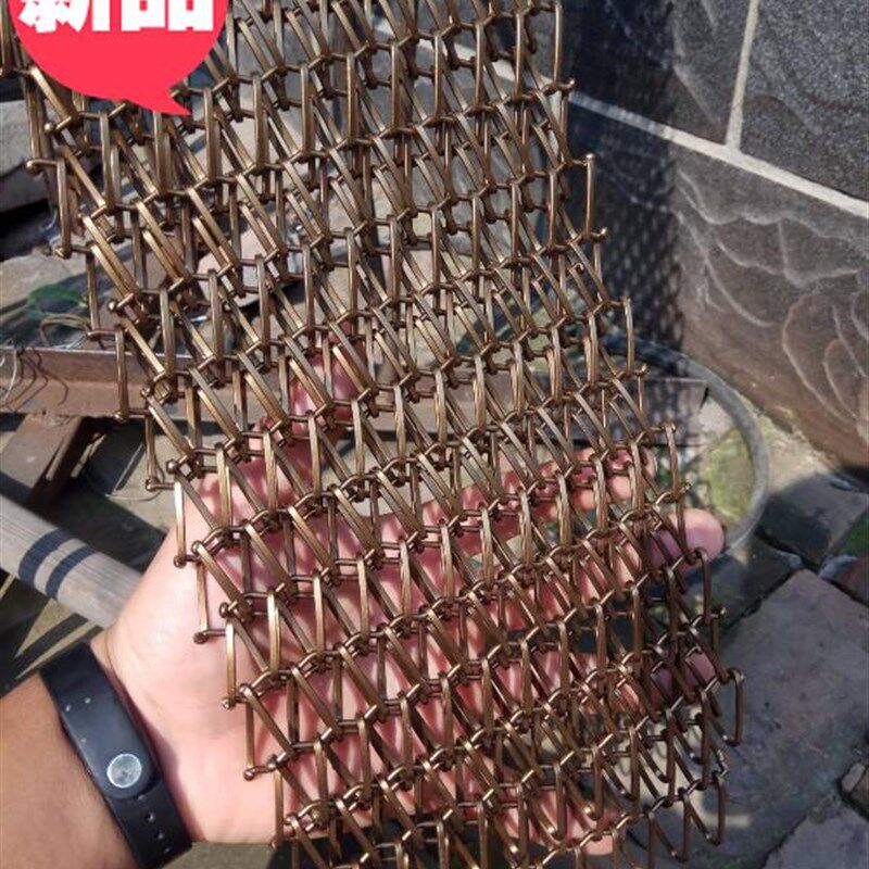 金属装饰网字型装饰网办公室网帘幕墙网铁网酒吧装饰屏风帘