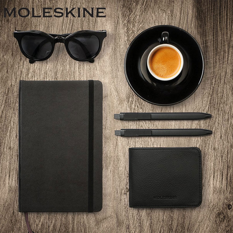 o笔记本经典款记事本子商务硬面小横线方格办公