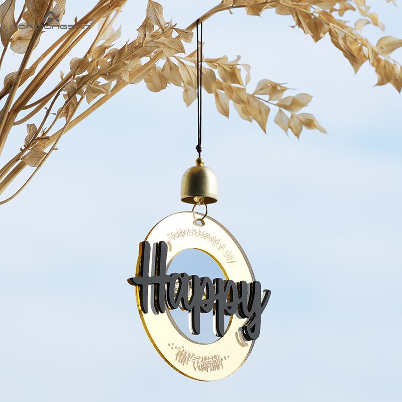 NORI入户门铃挂件风铃挂饰室内进门提醒铃铛挂门铃系