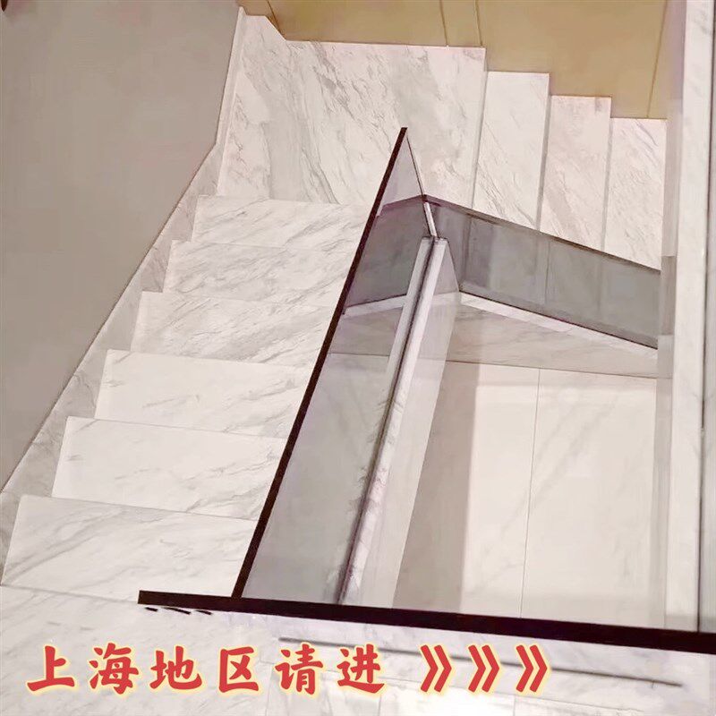 上大理石踏步天然台石造石材岗岩台面爵士白飘