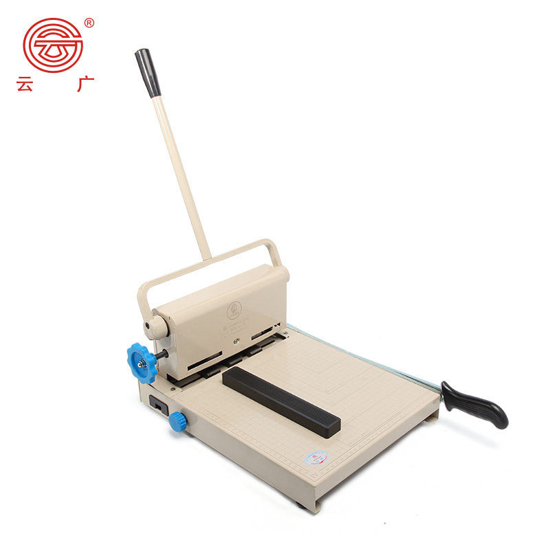 云广裁纸刀切照片切刀裁剪器2带打孔切纸刀打印切纸机打孔机二合