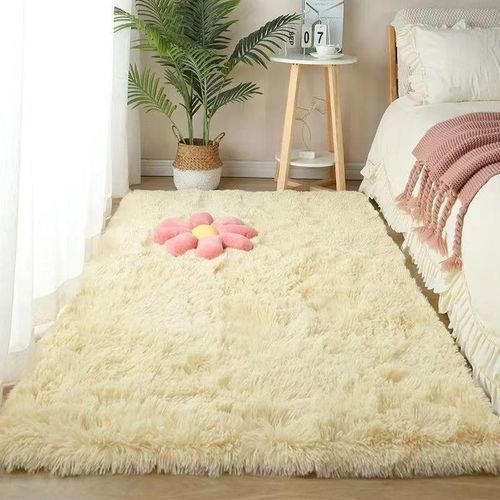 地毯卧室床边地毯in女孩房间卧室满铺毯客厅茶几地垫阳台飘窗毯
