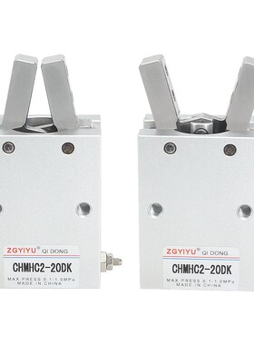 CHMHC2气动手指气缸MHC2-10D-16D-20D-25D-32S-40C机械夹开闭气爪