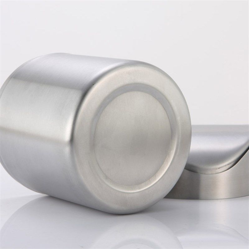 不锈钢小垃圾桶桌面创意迷你小号型可爱家用带盖办公桌车用摇盖