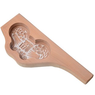 馒头元宝模具木质烧饼干青团绿豆糕点心冰皮豆沙包子烘焙木印