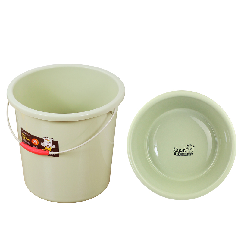 水桶家用塑料小水桶手提大号加厚圆桶学生宿舍洗澡桶盆装洗车桶