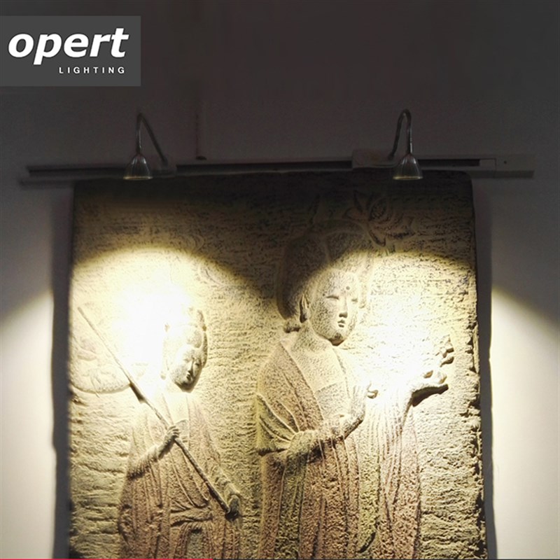 LED软管射灯展示灯柜台吸顶COB明装管照壁画灯可调背景墙客厅展柜