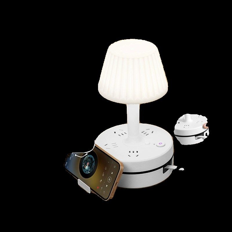 智能语音控制声控小夜灯卧室床头睡眠台灯插电插座式家用22新款