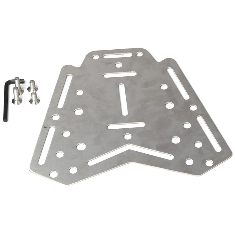 升仕ZT10X改装件D X M后尾箱板10M 1D M支架货架 不锈钢板