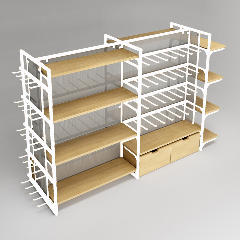 名创款优品中岛柜饰品展柜展示柜货柜木质陈列柜架子中岛货架