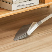 巴瑟扫把沾头发扫帚长软毛笤帚弯腰防静电扫把加长扫把