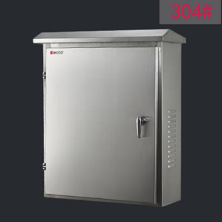 304#不锈钢配电箱600*800*300mm/室外箱3C防水箱加深(304#钢)