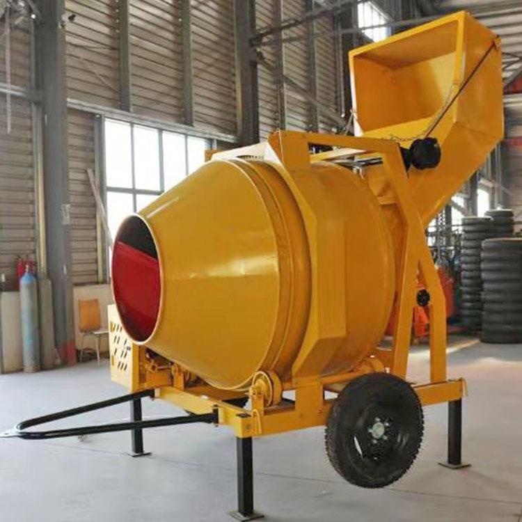 柴油混凝土搅拌机轮式牵引水泥砂浆搅拌桶建筑工地混凝土搅拌车