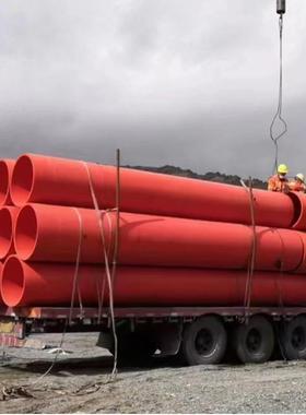 河北分子量聚乙烯逃生管HDPE隧道逃生管道橙色DN800×30PE管道