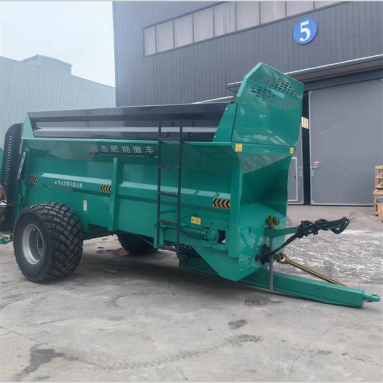 家禽牲畜粪便扬粪机一键电启动三轮铲粪车双蛟龙农田果园施肥机