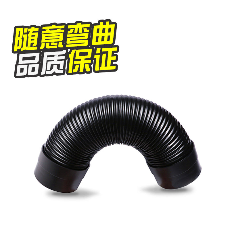 新风系统PVC复合消音软管110 160通风管道风机排风口消声隔音材料