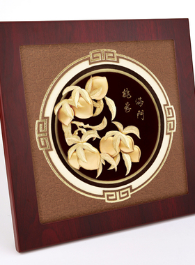 桃李满门立体金箔画创意教师节礼物送老师的实用创意礼品毕业送礼