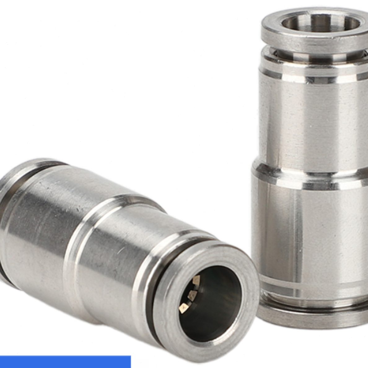 8mm30通直P-气动接头型直角G6PU不锈钢V弯通气管等径变径4插头4快