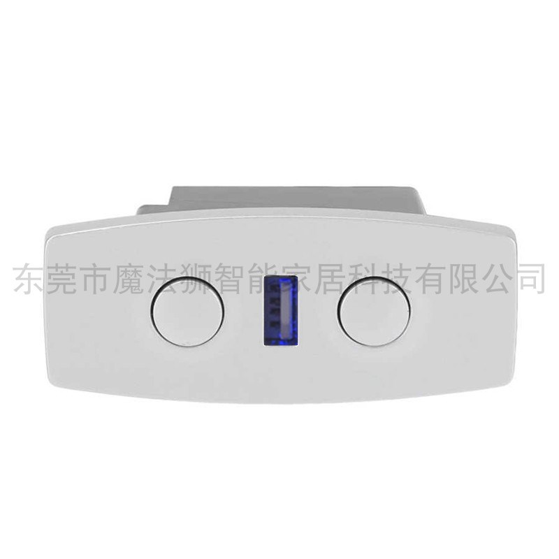 头等舱沙发电动功能躺椅推杆电机伸缩杆有线按钮开关带XUSB充电口