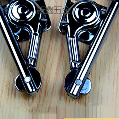 重型橱柜上翻门/下翻门机械气撑 二折气动支撑床头柜小柜门油压杆