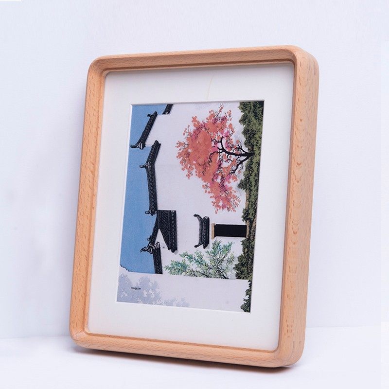 桃实木圆角相框寸摆台结婚照定制像框挂墙装裱洗照片,家居饰品,相框/画框,淘宝优惠券,粉丝福利购,淘宝优惠卷