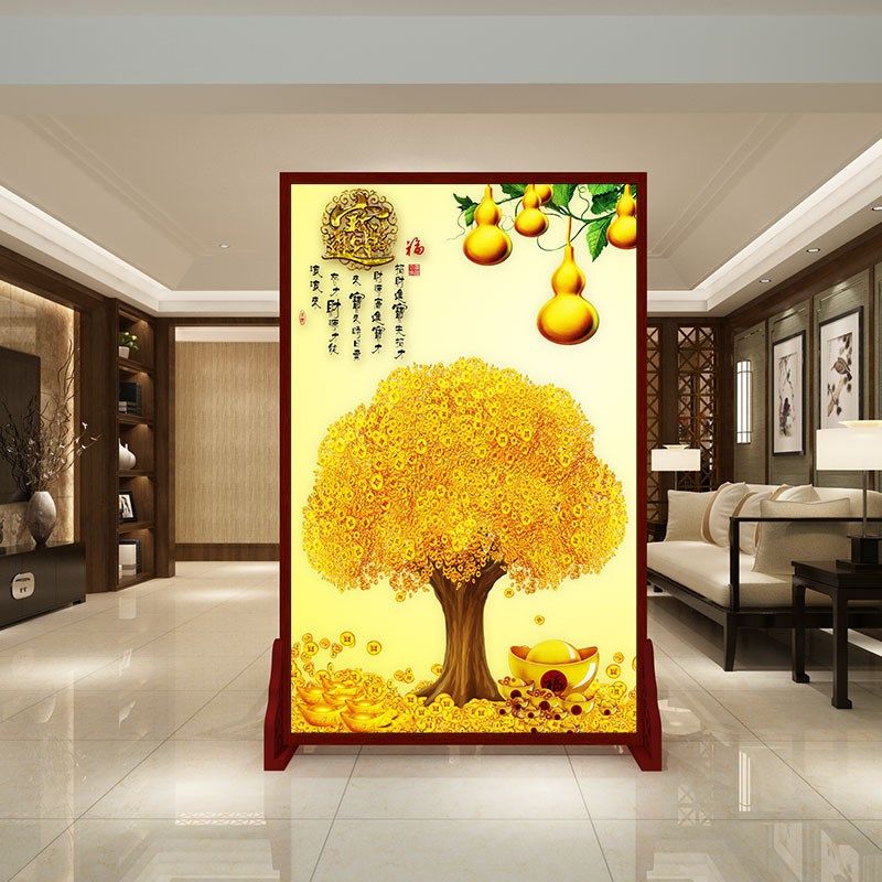 屏风隔断客厅入户门玄关遮挡办公室现代布艺面落地座屏,住宅家具,座屏,淘宝优惠券,粉丝福利购,淘宝优惠卷