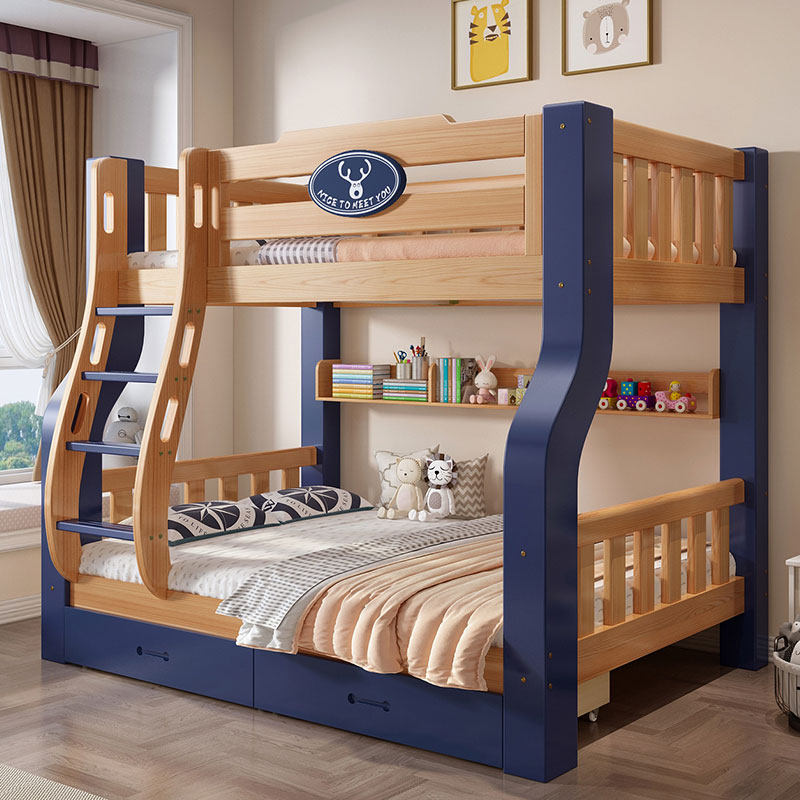 全实木上下床层床小户型儿童床男孩女孩两层子母床上下铺高低床,住宅家具,高低/子母床,淘宝优惠券,粉丝福利购,淘宝优惠卷