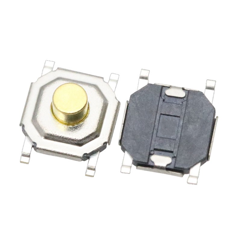 *编带轻触关脚贴片耐高温防水防尘超薄微动按键关多高度