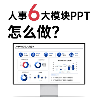 行政人事PPT轻松搞定刮目相看
