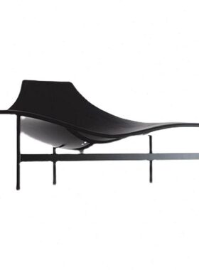 T简约黑色eral半包躺椅inm异形S简艺油漆玻璃钢款 of 沙发椅1a