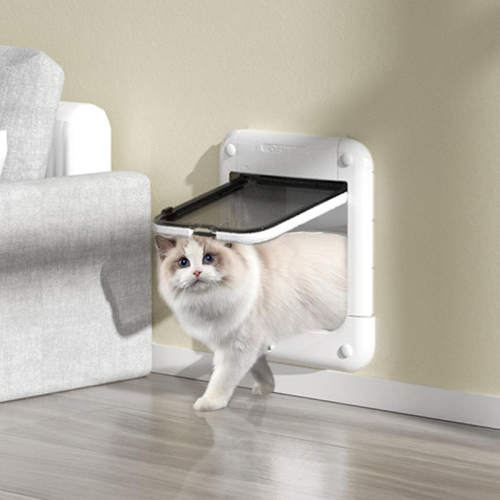 英国Catmate猫门自由出入门宠物门猫咪窗门防刮静音阳台双向