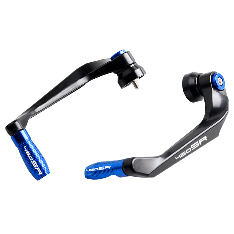 适用春风250SR 450SR摩托车改装牛角护弓铝合金防摔护手